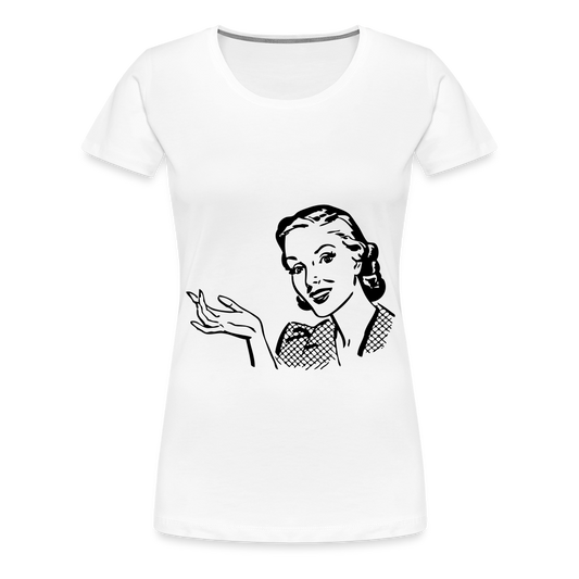 Women’s Premium T-Shirt - white